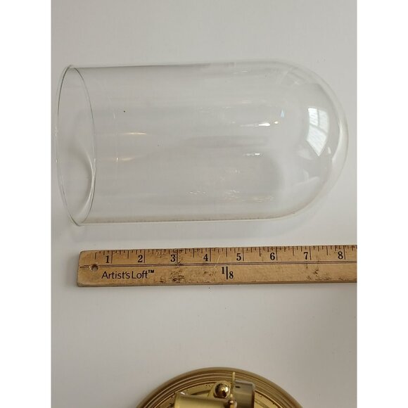 Vintage Ergo Quartz Germany Mantel Clock With Glass Dome 8'' - UNTESTED AS IS - Picture 10 of 14